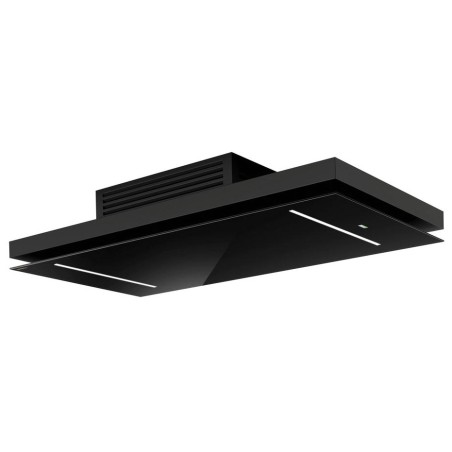 Stropní digestoř Airforce F207 EASY FIT BL/F/100 Černá/černé sklo