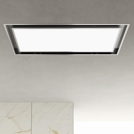 Stropní digestoř Airforce GABRIELLE FL EASY UP IX/A/100 Nerez/podsvícený LED panel