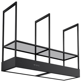 Ostrůvková digestoř Faber T-SHELF EVOLUTION BK MATT F160 KL Černá mat