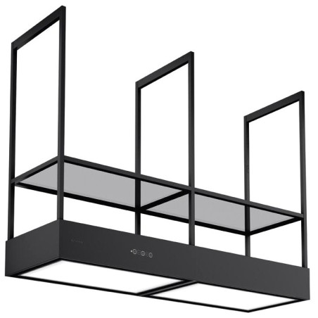 Ostrůvková digestoř Faber T-SHELF EVOLUTION BK MATT F160 KL Černá mat