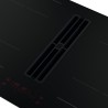 Varná deska s odsáváním Faber GALILEO PURE BLACK A83 Černé sklo mat
