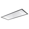 Stropní digestoř Faber HEAVEN DUAL LIGHT G/WH FLAT KL A120 Nerez/bílé sklo