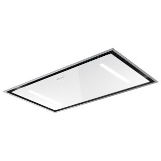 Stropní digestoř Faber HEAVEN DUAL LIGHT G/WH FLAT KL A90 Nerez/bílé sklo
