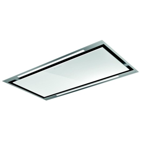 Stropní digestoř Faber HEAVEN LIGHT PRO G/WH FLAT KL A90 Nerez/bílé sklo