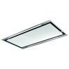 Stropní digestoř Faber HEAVEN LIGHT PRO G/WH FLAT KL A90 Nerez/bílé sklo