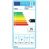 Vestavná digestoř Faber IN-NOVA ZERO DRIP LITE X/WH A60 Nerez/bílé sklo