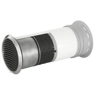 Faber 4051064 P-Turbo 150 - stěnové vedení s Thermoboxem a nerez mřížkou