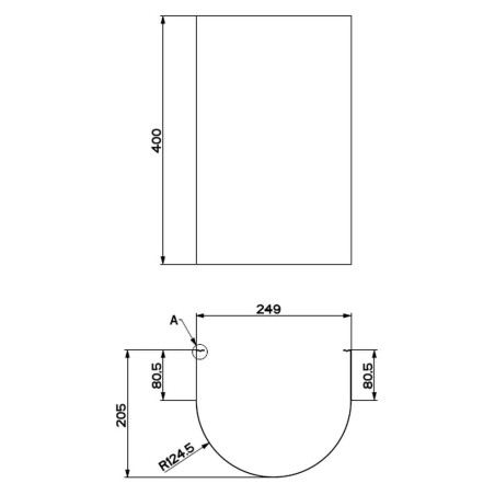 Sada komínů Faber 112.0729.876 WH MATT
