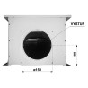 Vnitřní externí ventilační jednotka Faber EVJ M8K, šedá