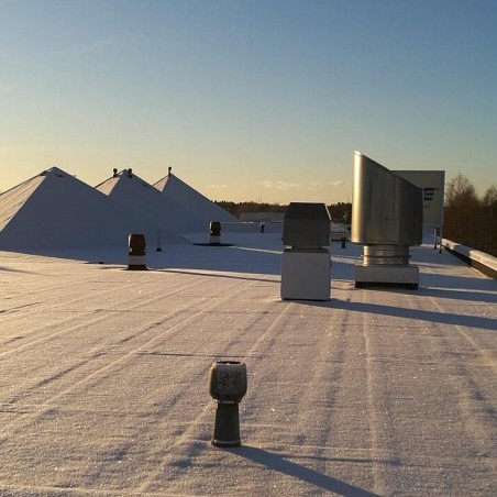 Externí ventilační jednotka Faber Vilpe, EVJ na střechu, černá RAL 9005