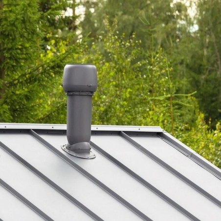 Externí ventilační jednotka Faber Vilpe, EVJ na střechu, šedá RAL 7015