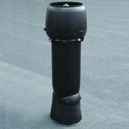 Střešní průchodka Faber 740752, pro ploché střechy, černá RAL 9005