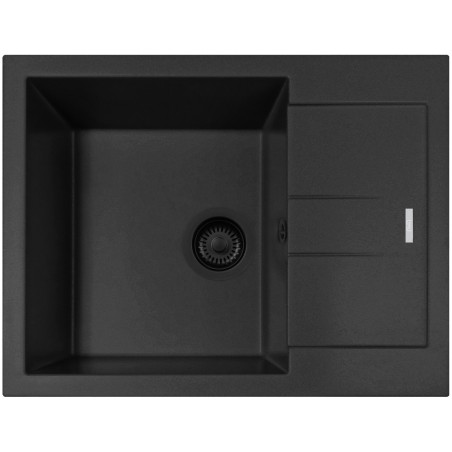 Kuchyňský dřez Sinks Amanda 650 NANO BL Nanoblack N6