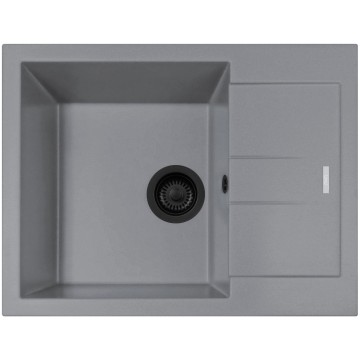 Kuchyňský dřez Sinks Amanda 650 NANO BL Nanogrey N4