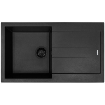 Kuchyňský dřez Sinks Amanda 860 NANO BL Nanoblack N6
