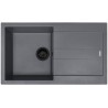 Kuchyňský dřez Sinks Amanda 860 NANO BL Nanogrey N4