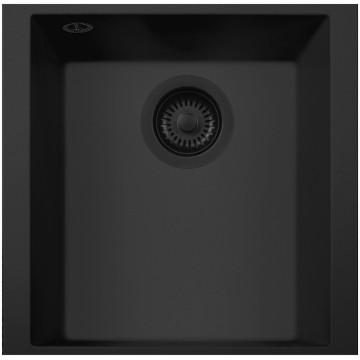 Kuchyňský dřez Sinks Cube 340U NANO BL Nanoblack N6
