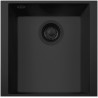 Kuchyňský dřez Sinks Cube 340U NANO BL Nanoblack N6