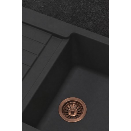 Doplatek za komponenty pro granitové dřezy Sinks, Měď Antik, pro jednodřezy bez ovladače