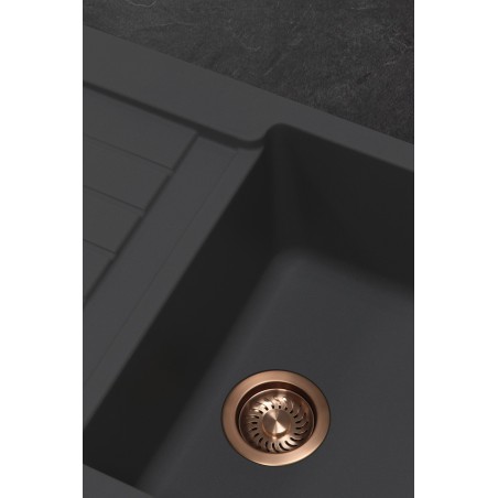 Doplatek za komponenty pro granitové dřezy Sinks, Měď Modern, pro jednodřezy bez ovladače