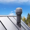 Střešní průchodka Faber 36012D pro rovný plech, Antracit
