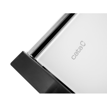 Odsavač par Cata Renova Pure Air MNV 90 GWH, Nerez / bílé sklo