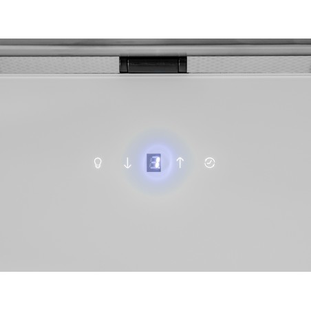 Odsavač par Cata Renova Pure Air MNV 90 GWH, Nerez / bílé sklo