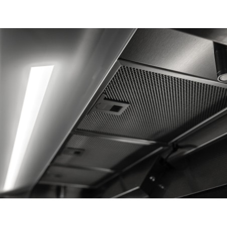 Odsavač par Cata Renova Pure Air MNV 90 GWH, Nerez / bílé sklo