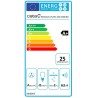Odsavač par Cata Renova Pure Air MNV 90 GWH, Nerez / bílé sklo