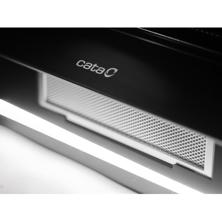 Odsavač par Cata Renova Pure Air VNV 90 X GBK, Nerez / černé sklo