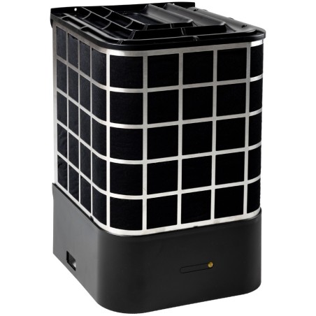 Odsavač par Cata Renova Pure Air VNV 90 X GBK, Nerez / černé sklo