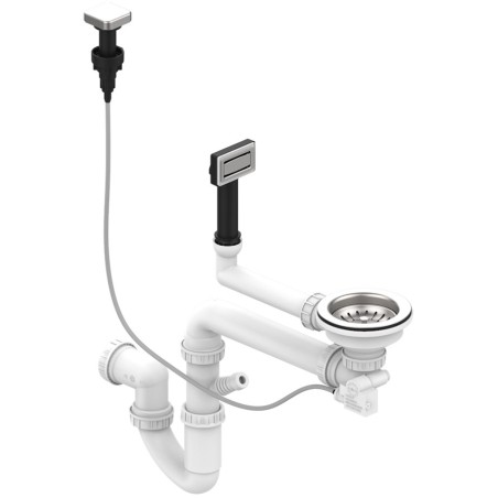 Úsporný sifon StrongSinks S3 492717, pro granitové dřezy, s excentrem