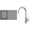 Set StrongSinks S3 (dřez Zala 860 Šedá + baterie Rhona Chrom)