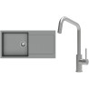 Set StrongSinks S3 (dřez Zala 1000 Šedá + baterie Arda Nerez)