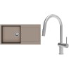 Set StrongSinks S3 (dřez Zala 1000 Béžová + baterie Neris Celonerez)