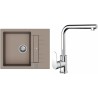 Set StrongSinks S3 (dřez Vardar 615 Béžová + baterie Stréva Chrom)