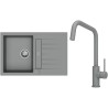 Set StrongSinks S3 (dřez Vardar 780 Šedá + baterie Arda Šedá)