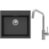 Set StrongSinks S3 (dřez Ipel 560 Černá + baterie Arda Nerez)