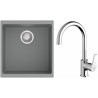 Set StrongSinks S3 (dřez Hron 430 Šedá + baterie Rhona Chrom)