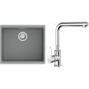Set StrongSinks S3 (dřez Hron 530 Šedá + baterie Stréva Chrom)