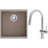 Set StrongSinks S3 (dřez Hron 430 Béžová + baterie Neris Celonerez)