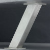 Konzola Mivokor K025.1 - C chrom, hranatá, šikmá, 50x50x233 mm Konzola Mivokor K025.1 - C chrom, hranatá, šikmá, 50x50x233 mm