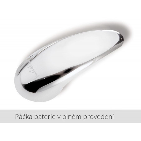 Koupelnová baterie Metalia 55 55037/1.0 Chrom, plná páčka, 100 mm Koupelnová baterie Metalia 55 55037/1.0 Chrom, plná páčka, 100 mm