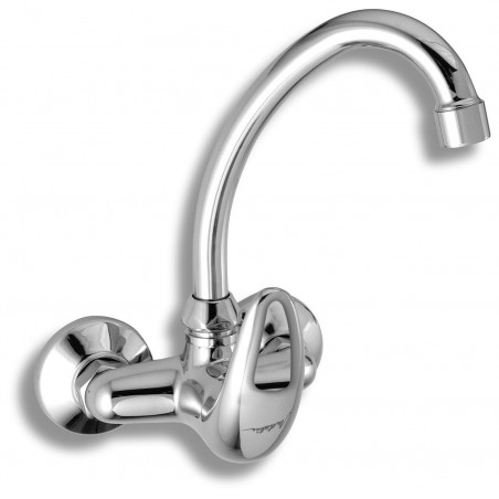 Kuchyňská, koupelnová baterie Metalia 55 55134.0 Chrom, páčka s otvorem, 100 mm Kuchyňská, koupelnová baterie Metalia 55 55134.0 Chrom, páčka s otvorem, 100 mm