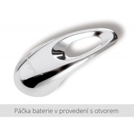 Kuchyňská, koupelnová baterie Metalia 55 55134.0 Chrom, páčka s otvorem, 100 mm Kuchyňská, koupelnová baterie Metalia 55 55134.0 Chrom, páčka s otvorem, 100 mm