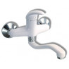 Kuchyňská, koupelnová baterie Metalia 55 55070.1 Bílá - Chrom, plná páčka, 150 mm Kuchyňská, koupelnová baterie Metalia 55 55070.1 Bílá - Chrom, plná páčka, 150 mm