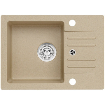 Kuchyňský dřez Alveus Cortina 40 Beige 55, bez excentru