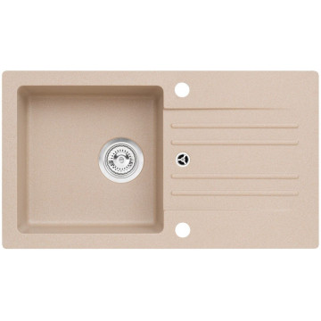 Kuchyňský dřez Alveus Cortina 140 Beige 55, bez excentru