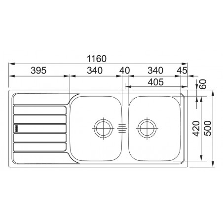 Kuchyňský dřez Franke Spark SKX 621