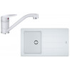 Set Franke G131 (dřez BFG 611-86 + baterie FC 9541.094) Bílá-led
